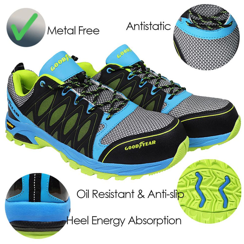 Metal Free S1/SRA/HRO Safety Trainers
